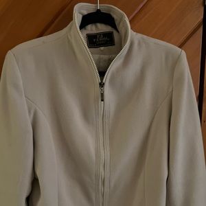 Vintage FENDI 100% Cashmere Zip Front Jacket XL